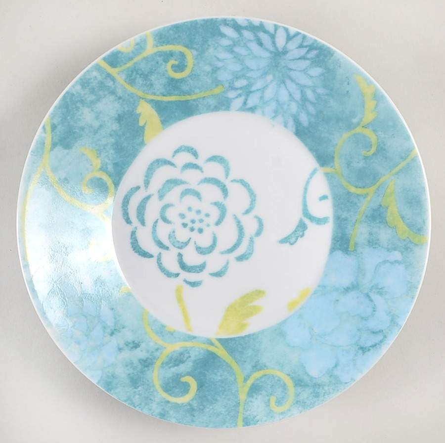 Floral Watercolor Salad Plate by Noble Excellence-1