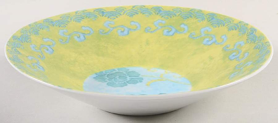 Floral Watercolor Coupe Soup Bowl by Noble Excellence-1