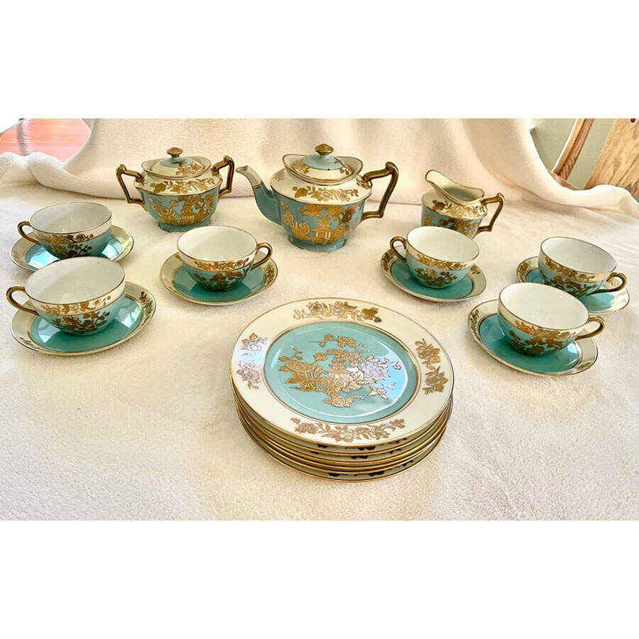 N3540 Flat Cup & Saucer Set by Noritake-1