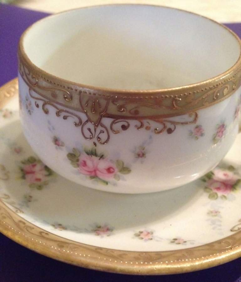 N3568 Flat Cup & Saucer Set by Noritake-1