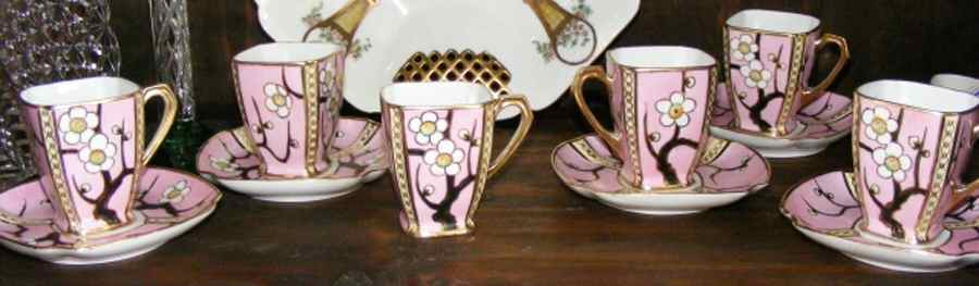 N3777 Chocolate Cup & Saucer Set by Noritake-1