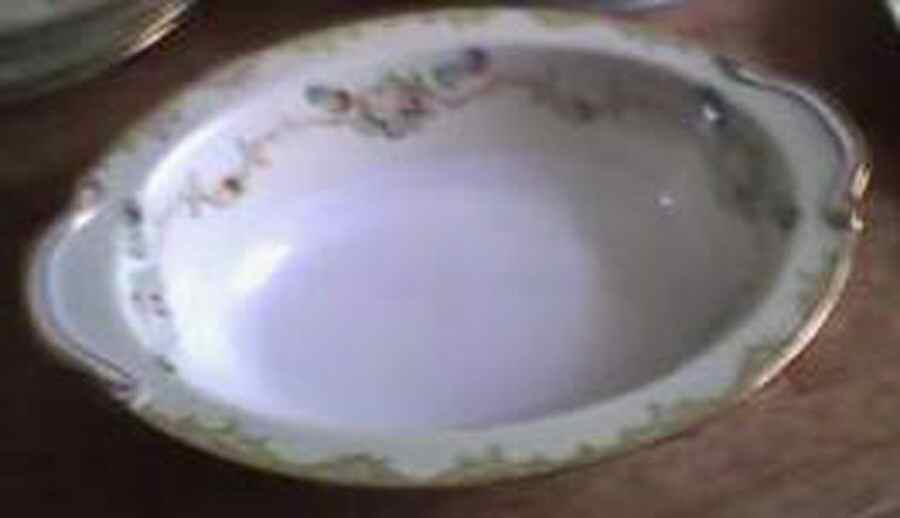 NAT62 9" Oval Vegetable Bowl by National China-1