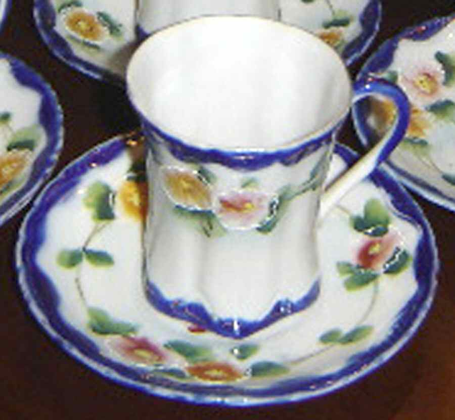 N4656 Chocolate Cup & Saucer Set by Noritake-1