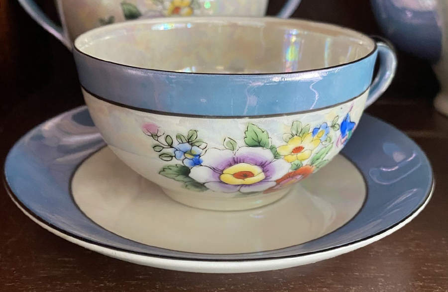 N3574 Flat Cup & Saucer Set by Noritake-1
