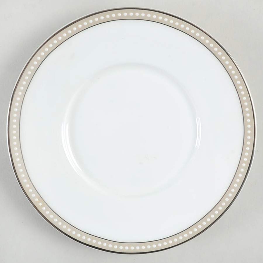 Oyster Pearl Saucer by Nikko-1