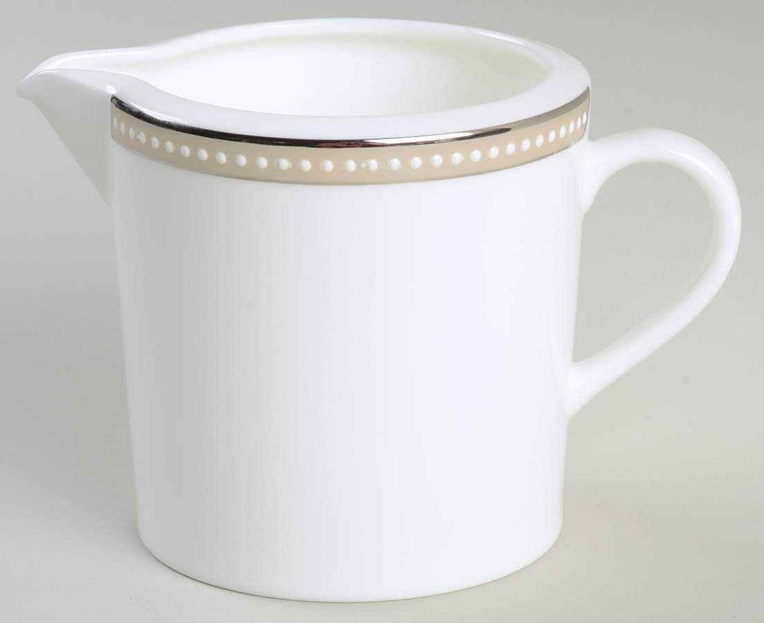 Oyster Pearl Creamer by Nikko-1