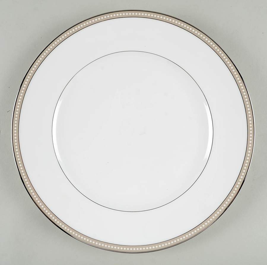 Oyster Pearl Dinner Plate by Nikko-1