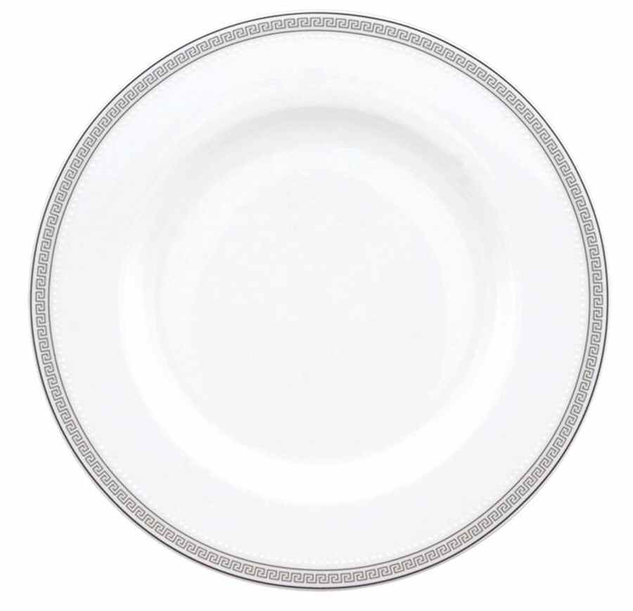 Greek Key Salad Plate by Nikko-1