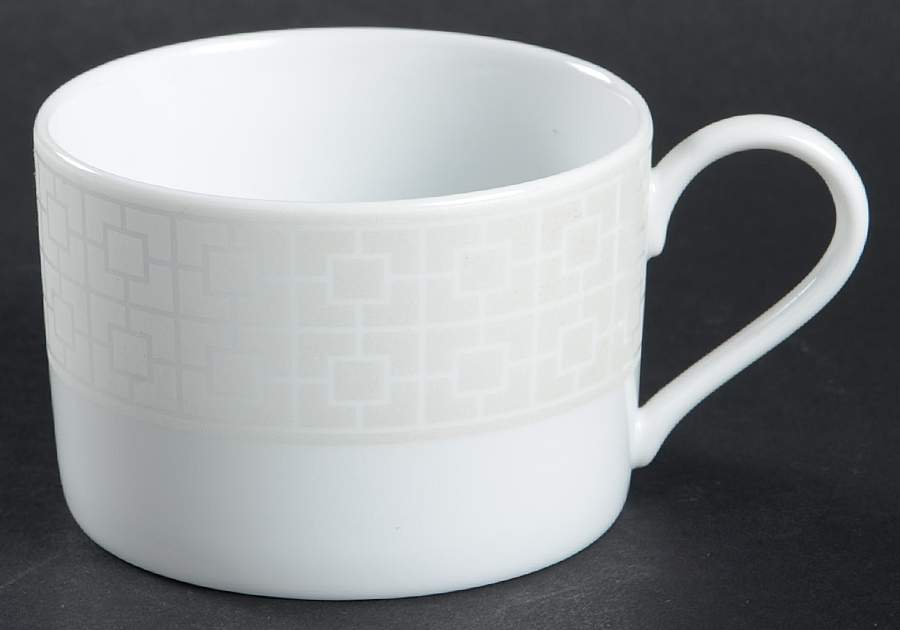 Fretwork Flat Cup by Nikko-1