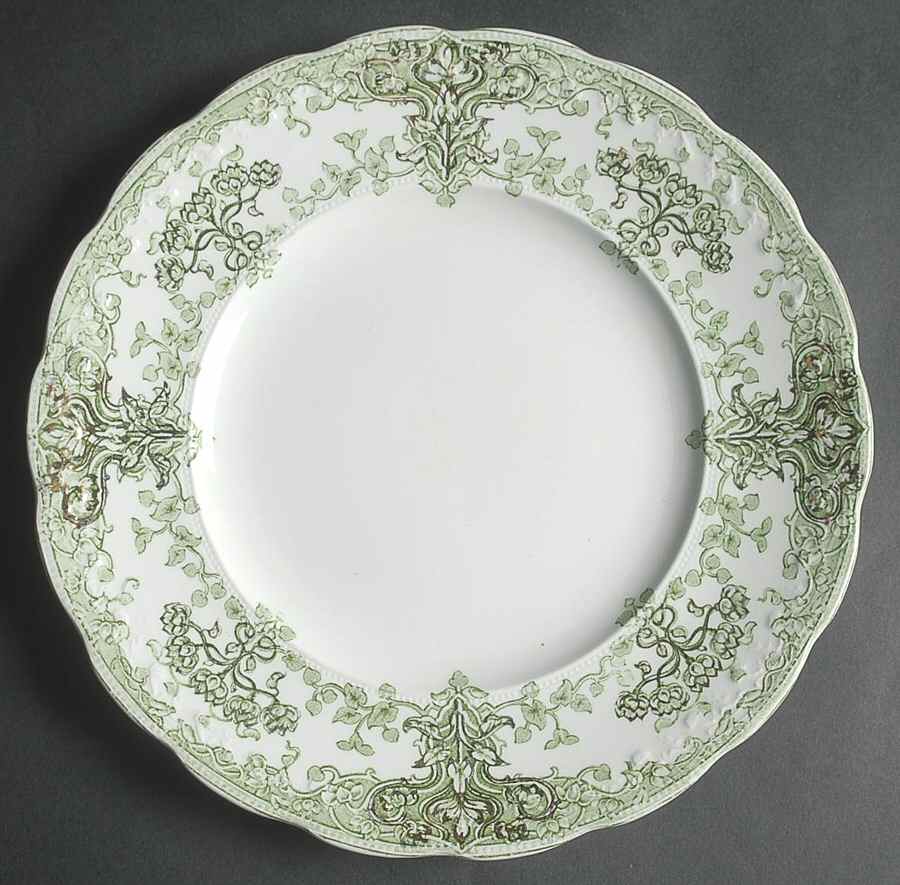 Chester Green Luncheon Plate by New Wharf-1