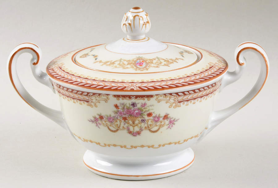 N3545 Sugar Bowl & Lid by Noritake-1