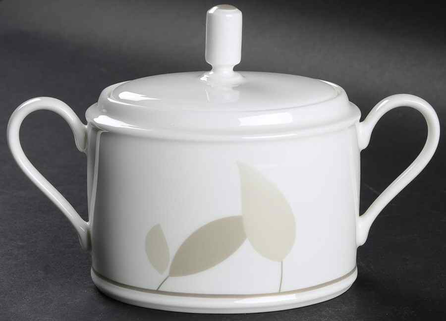 Silk Bay Sugar Bowl & Lid by Noritake-1