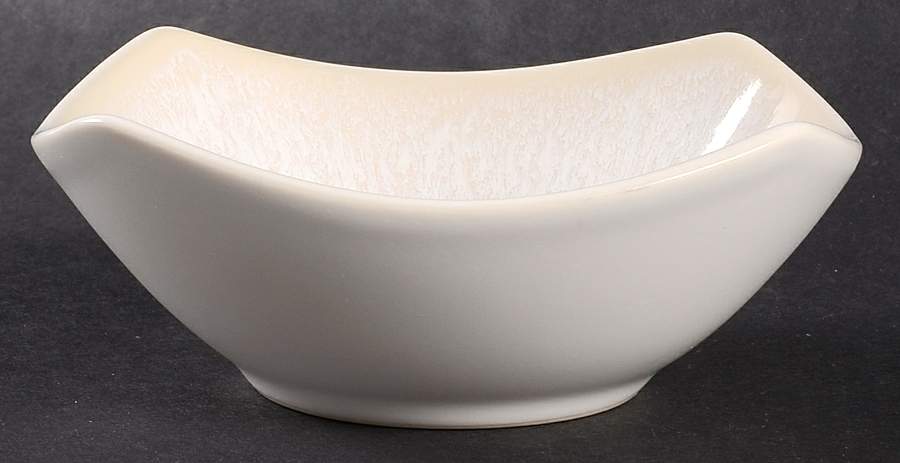 Kealia White Square Fruit/Dessert (Sauce) Bowl by Noritake-1