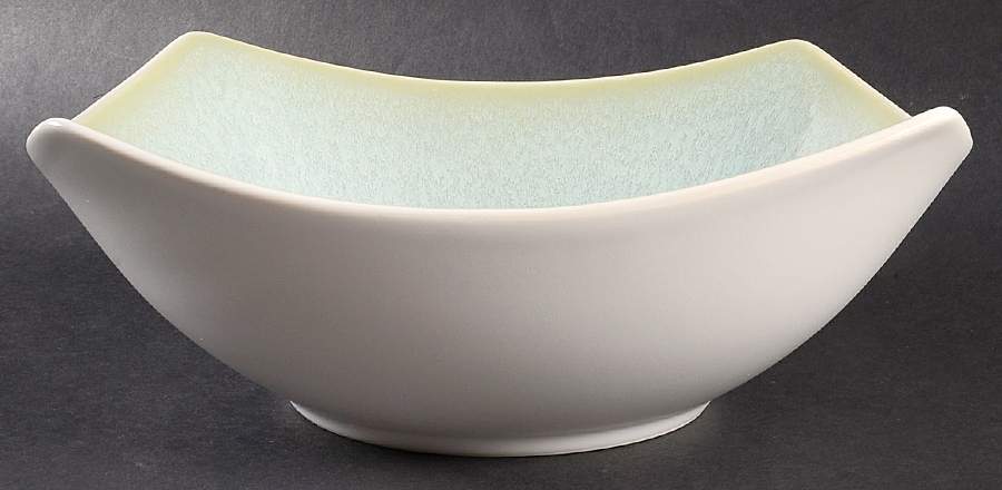 Kealia Green 9" Square Vegetable Bowl by Noritake-1
