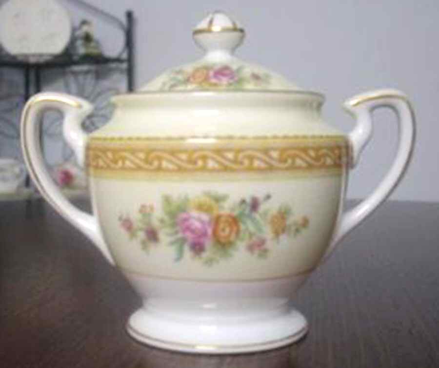 N3784 Sugar Bowl & Lid by Noritake-1