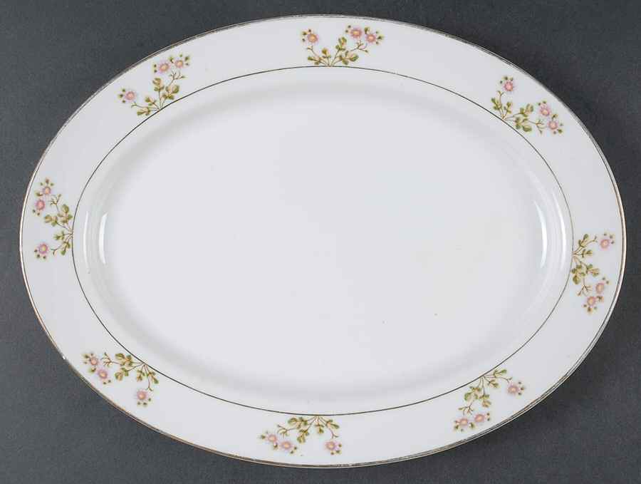 Hakone 11" Oval Serving Platter by Noritake-1