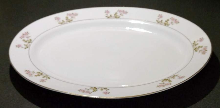 Hakone 12" Oval Serving Platter by Noritake-1