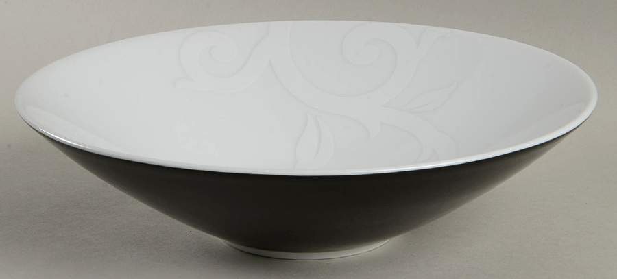 Kismet Black Soup/Cereal Bowl by Noritake-1