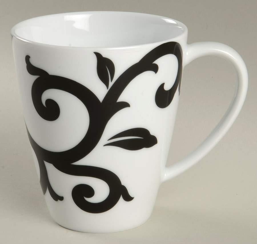 Kismet Black Mug by Noritake-1