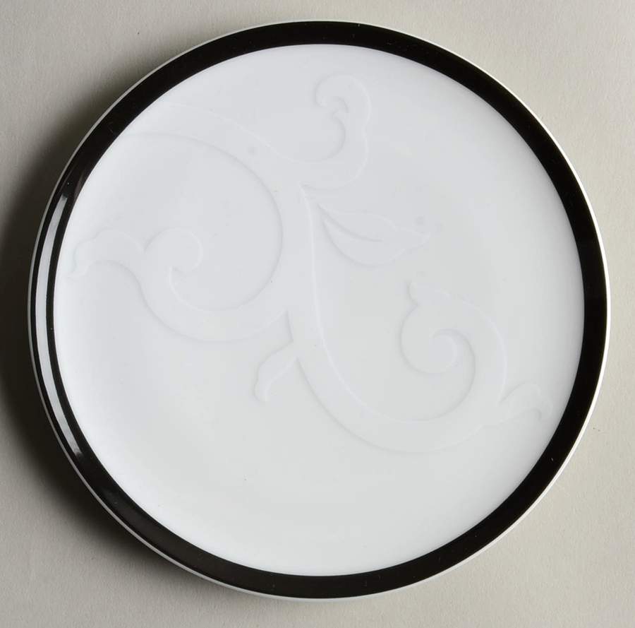 Kismet Black Appetizer Plate by Noritake-1