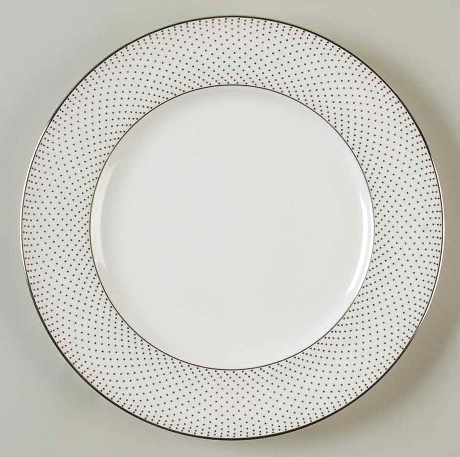 Platinum Waltz Salad Plate by Noritake-1