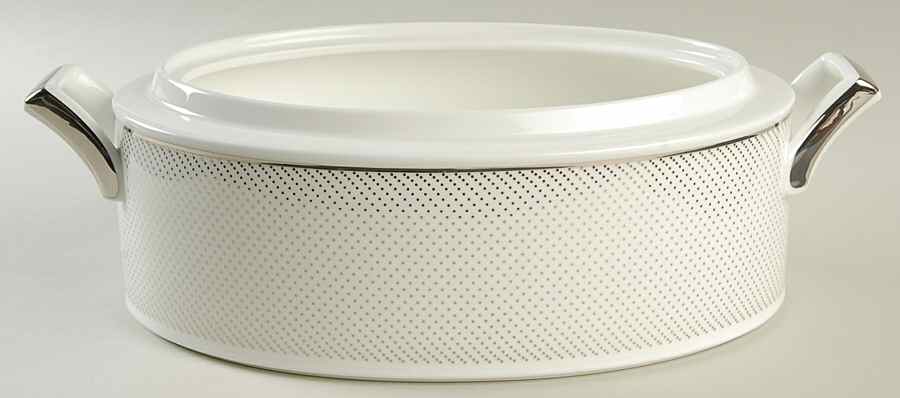 Platinum Waltz Oval Vegetable No Lid by Noritake-1