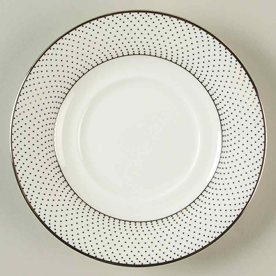 Platinum Waltz Saucer by Noritake-1
