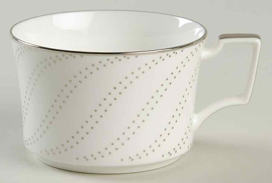 Platinum Waltz Flat Cup by Noritake-1