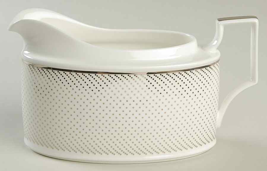 Platinum Waltz Gravy Boat by Noritake-1