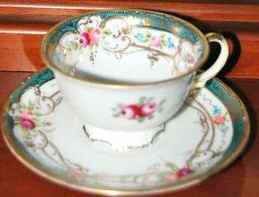 N3794 Footed Cup & Saucer Set by Noritake-1