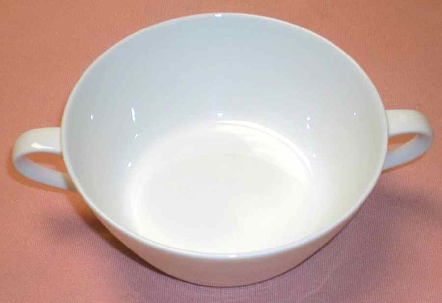 Arita Flat Cream Soup Bowl by Narumi-1