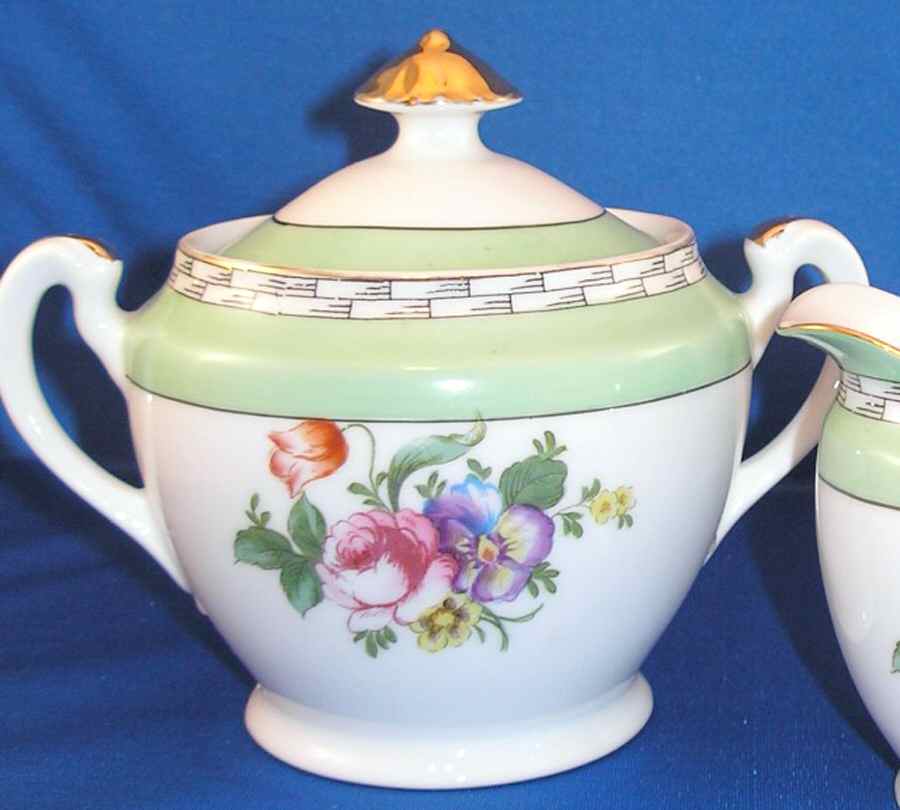 N3811 Sugar Bowl & Lid by Noritake-1