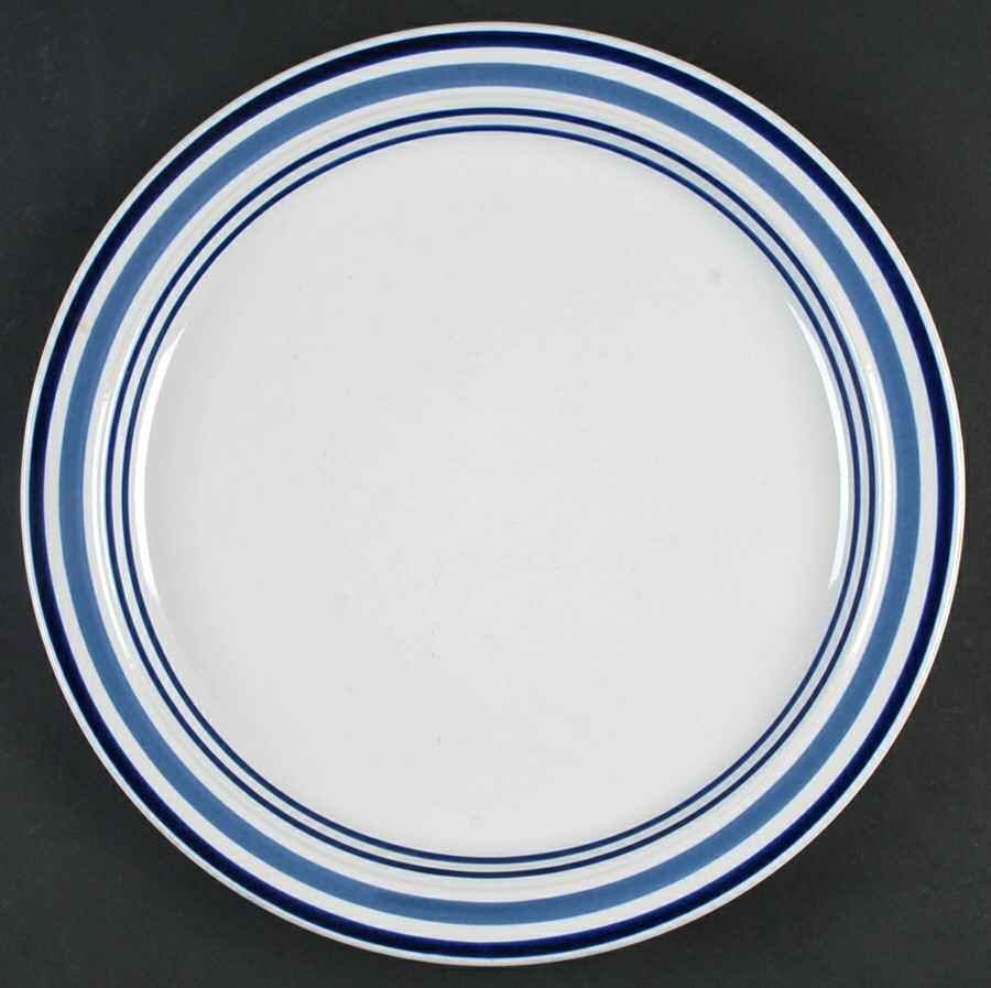 Concorde (Dark & Light Blue) Dinner Plate by Newcor-1