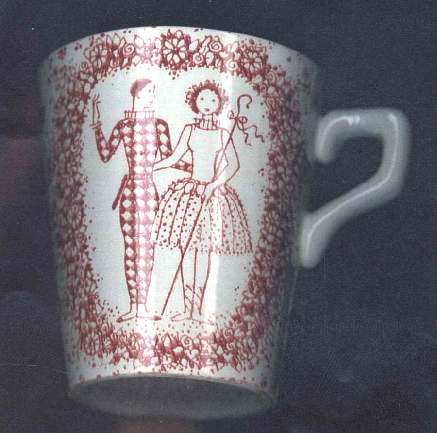Art Faience Mug by Nymolle (Denmark)-1