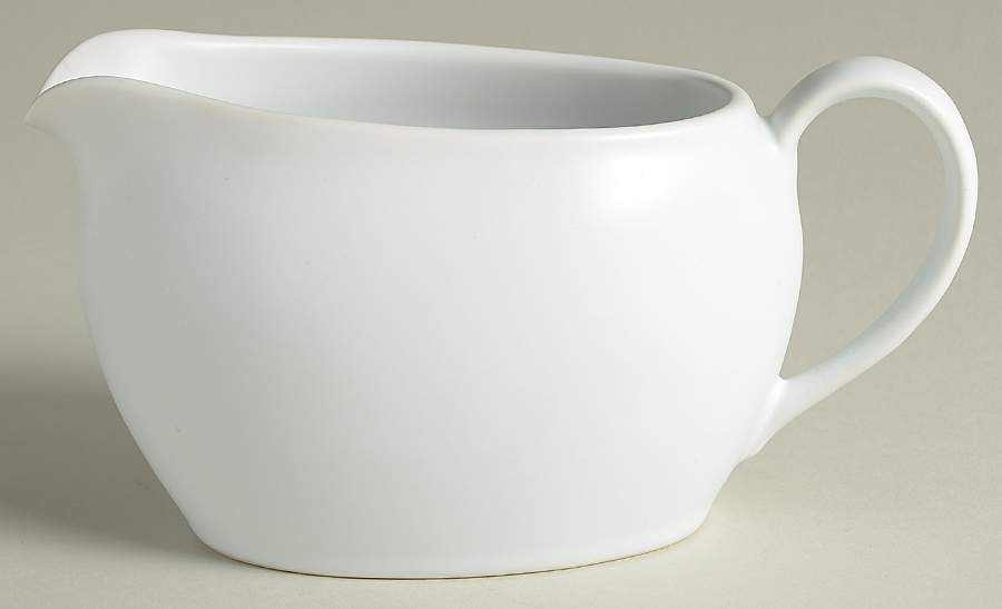 Colorwave White Gravy Boat by Noritake-1