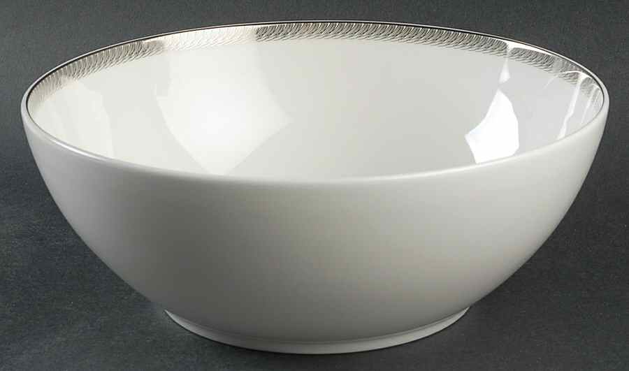 Sinclair Platinum 9" Round Serving Bowl by Noritake-1