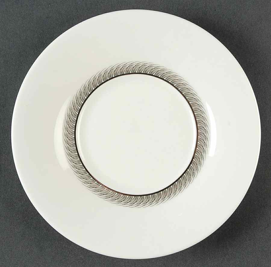 Sinclair Platinum Saucer by Noritake-1