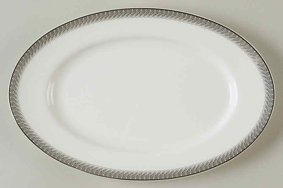 Sinclair Platinum Relish/Gravy Underplate by Noritake-1