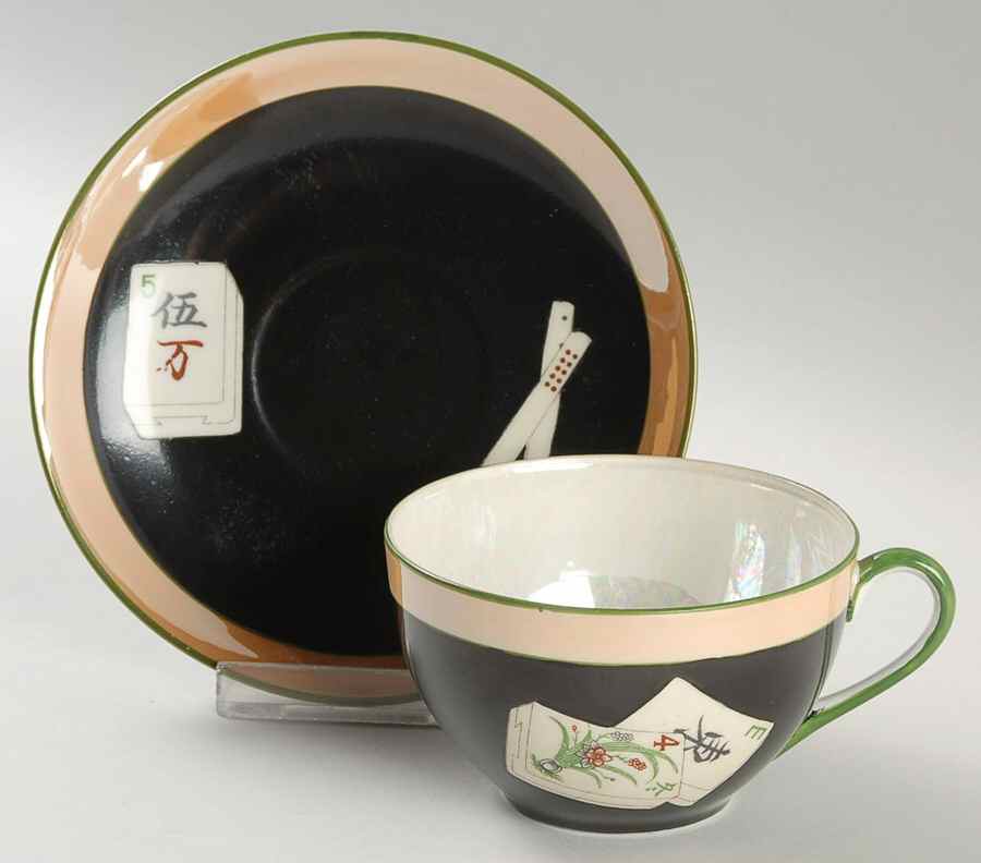N3827 Flat Cup & Saucer Set by Noritake-1
