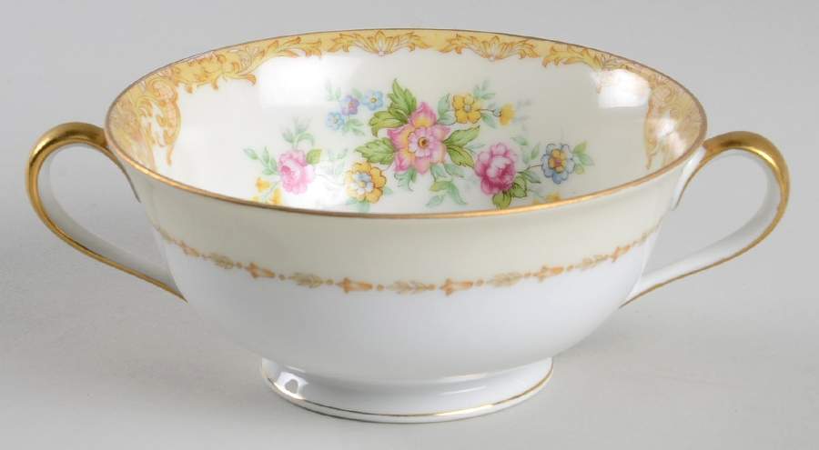 N42 Footed Cream Soup Bowl by Noritake-1