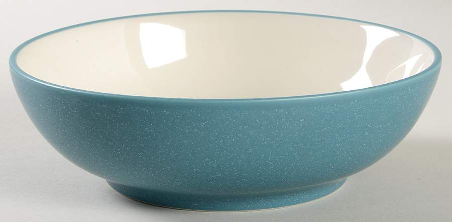 Colorwave Turquoise Dip Bowl for Chip & Dip Set by Noritake-1