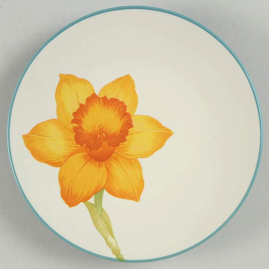 Colorwave Turquoise Appetizer Plate by Noritake-1