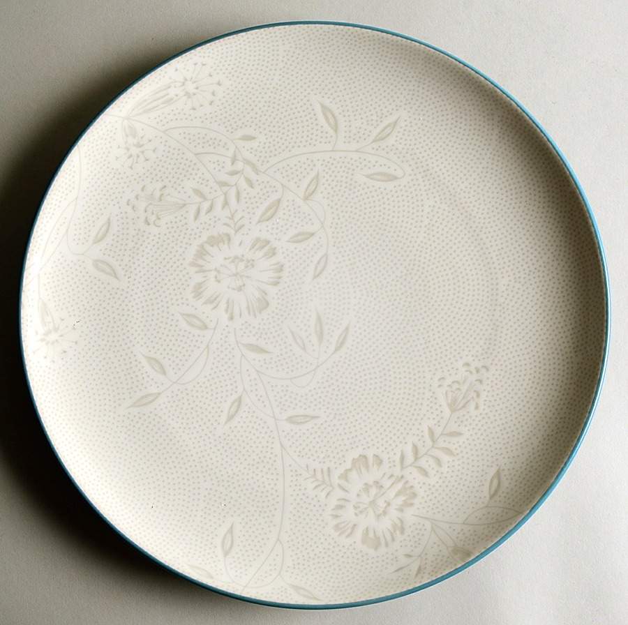 Colorwave Turquoise 12" Chop Plate (Round Platter) by Noritake-1