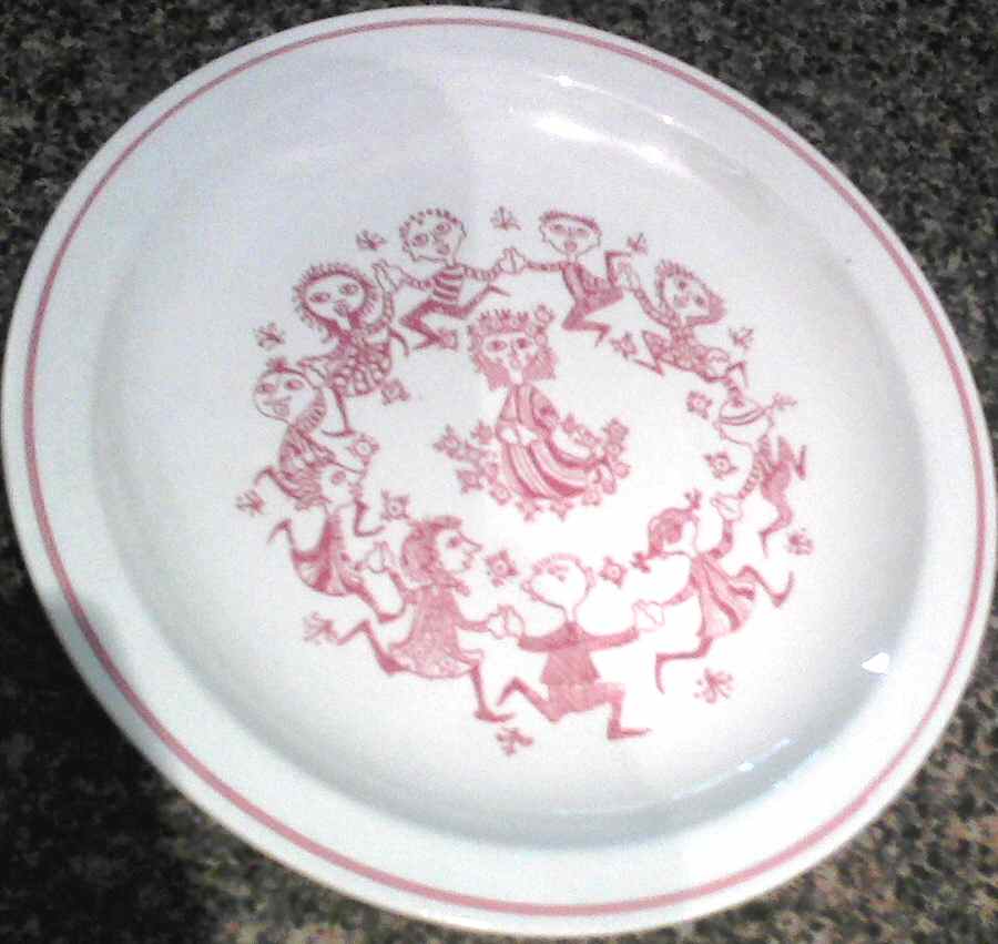 1701-61 Salad Plate by Nymolle (Denmark)-1