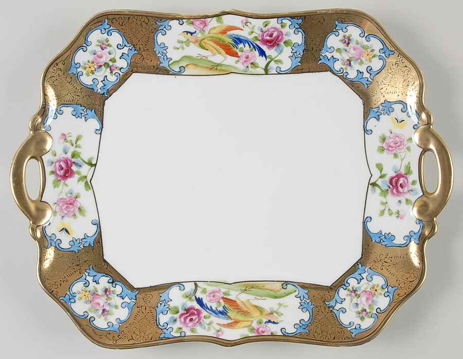 N3843 Square Handled Cake Plate by Noritake-1