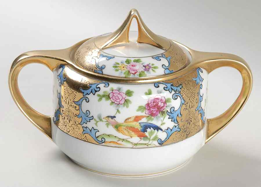 N3843 Sugar Bowl & Lid by Noritake-1