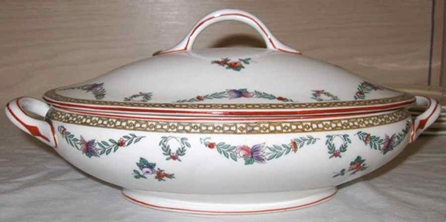 NAG64 Oval Covered Vegetable by Nagoya Shokai-1
