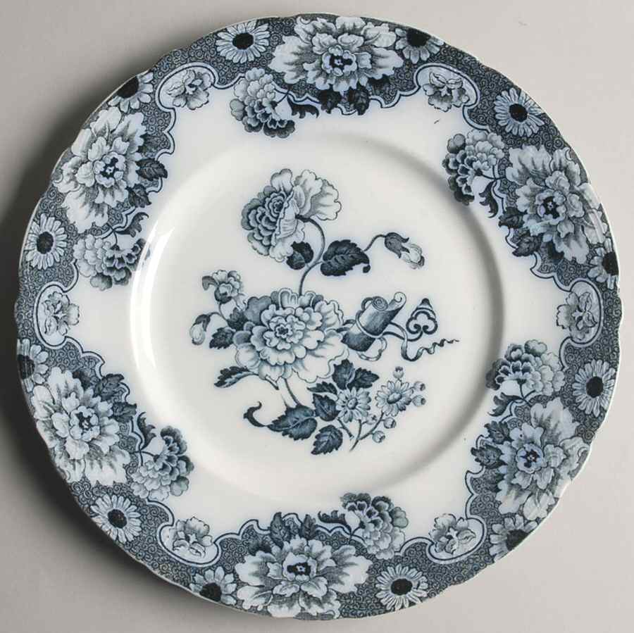 Cambridge (Gold Trim) Dinner Plate by New Wharf-1