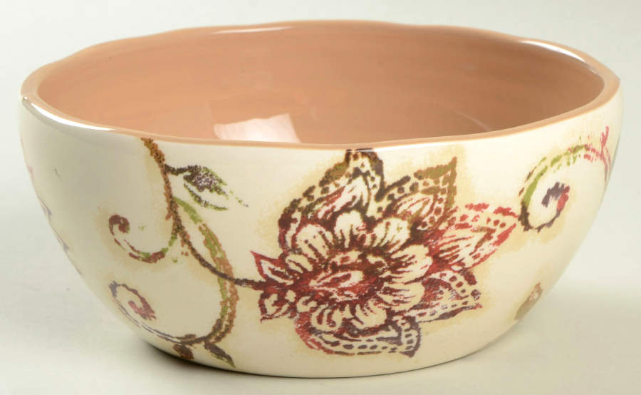 Floral Tapestry Soup/Cereal Bowl by Noble Excellence-1
