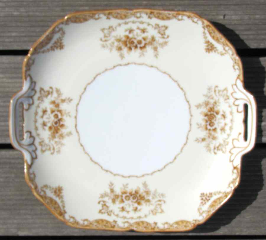 N3600 Square Handled Cake Plate by Noritake-1